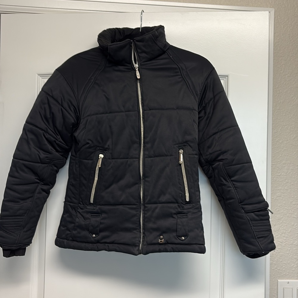 Spyder Black Ski  Jacket